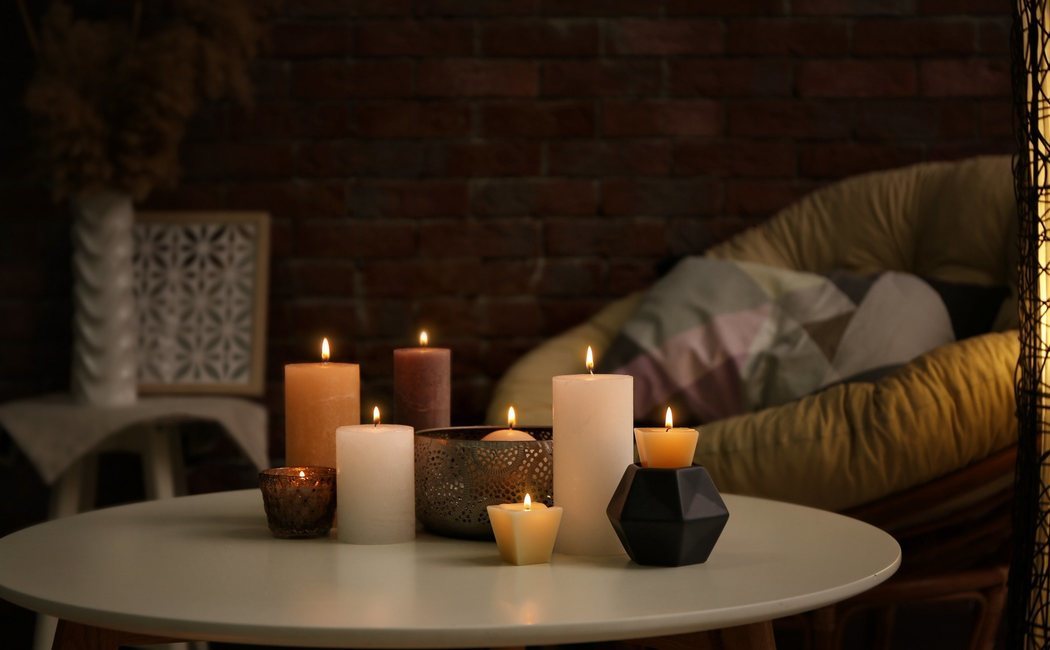 Cómo usar velas para decorar tu hogar