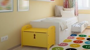 Colores unisex para cuartos infantiles